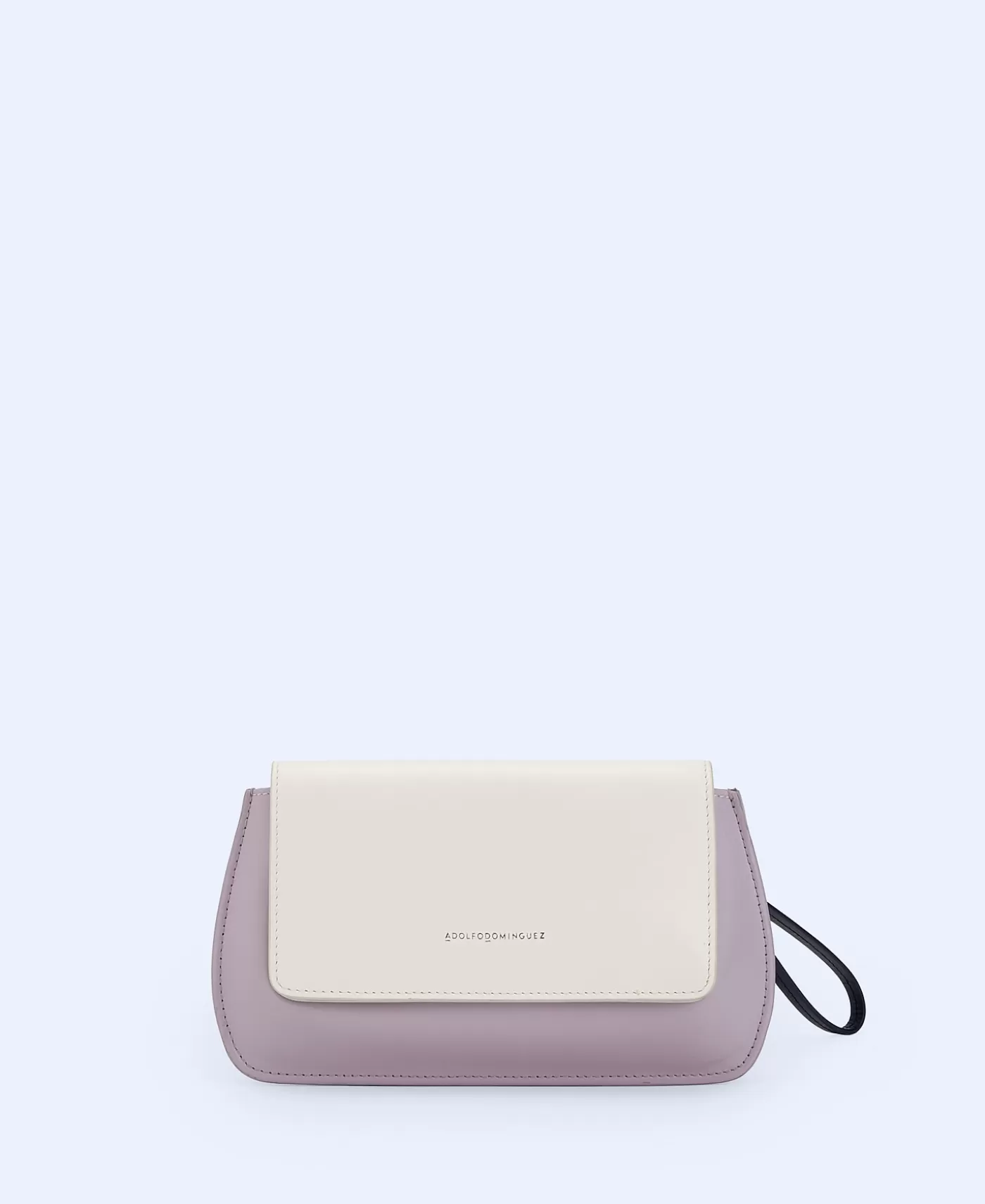 Mujer Adolfo Dominguez Cartera En Napa Lisa Multicolor