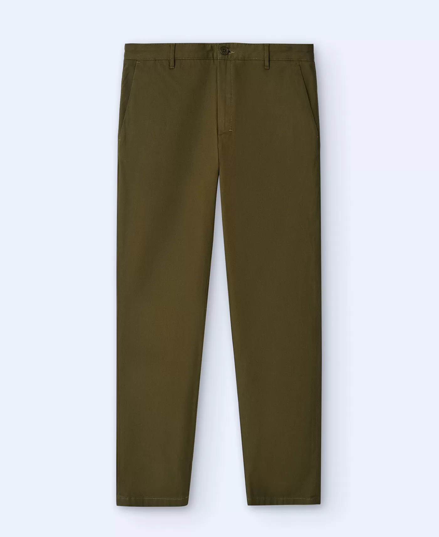 Hombre Adolfo Dominguez Pantalon Chino Bolsillo Italiano