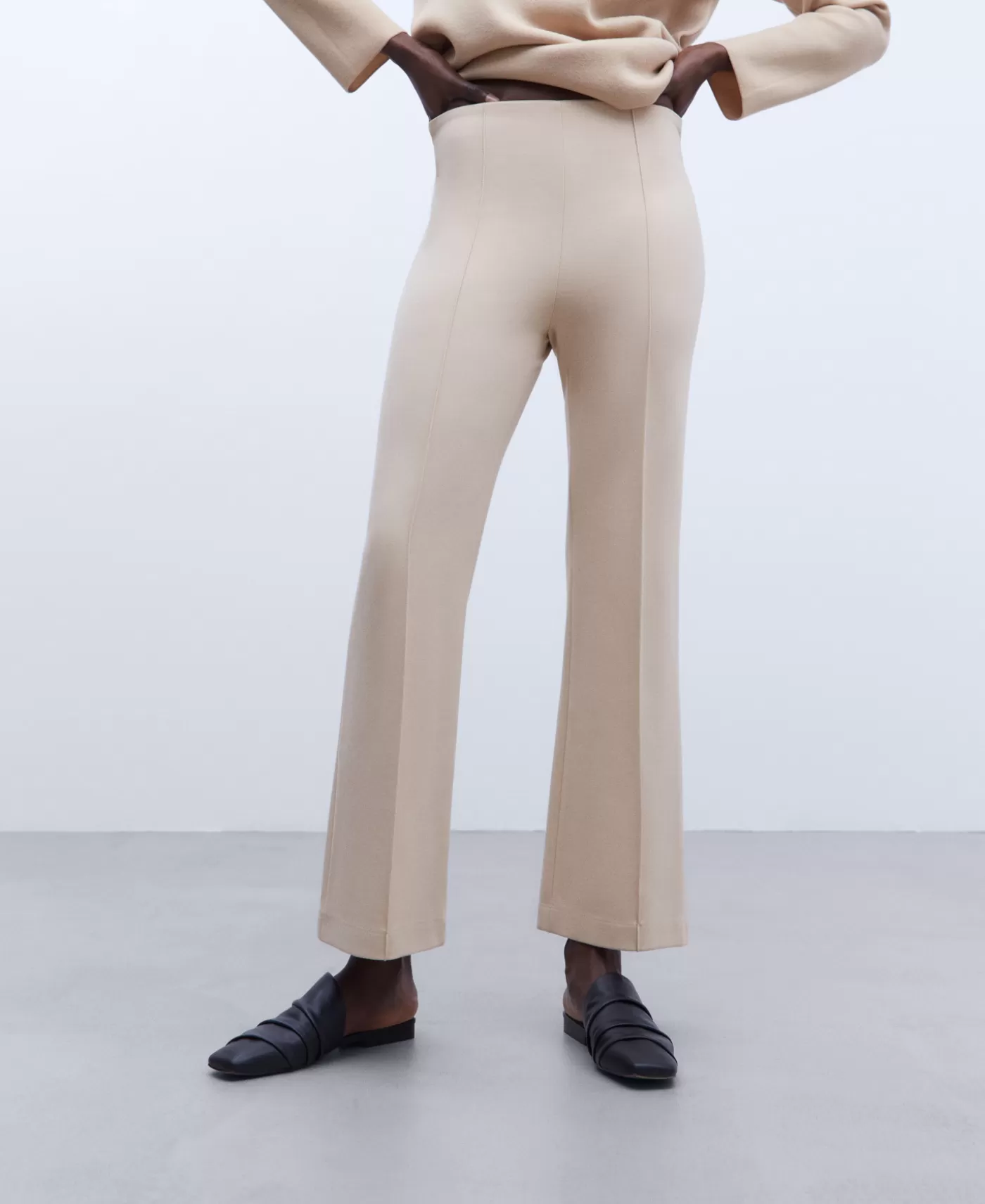 Mujer Adolfo Dominguez Pantalon En Punto Roma