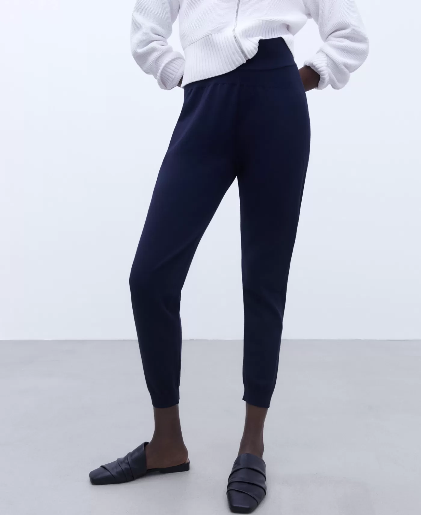 Mujer Adolfo Dominguez Pantalon Legging En Punto