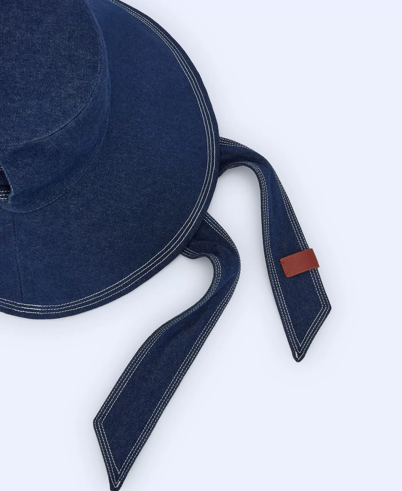 Mujer Adolfo Dominguez Sombrero Bucket En Denim