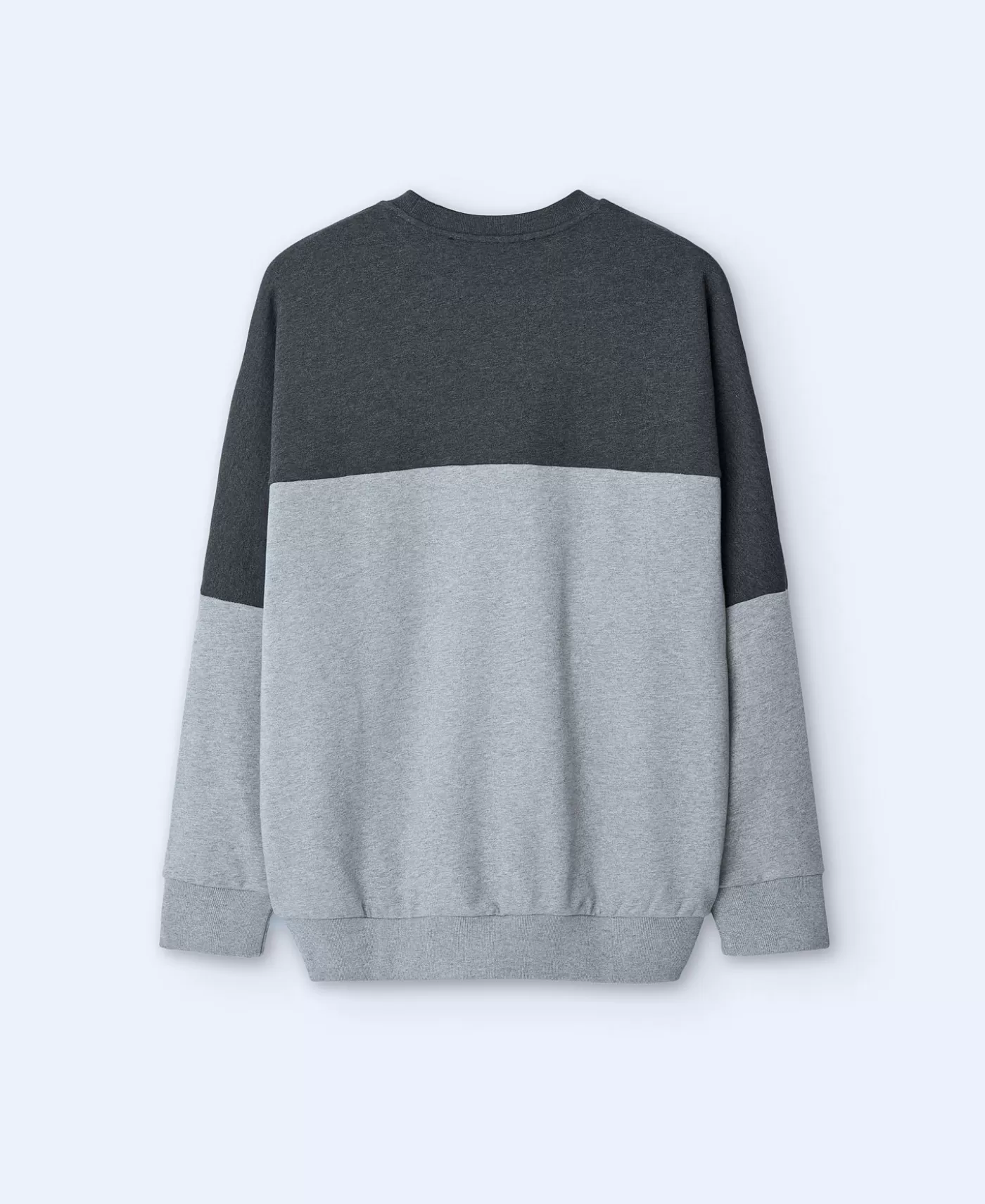 Hombre Adolfo Dominguez Sudadera Oversize En Algodon Bicolor