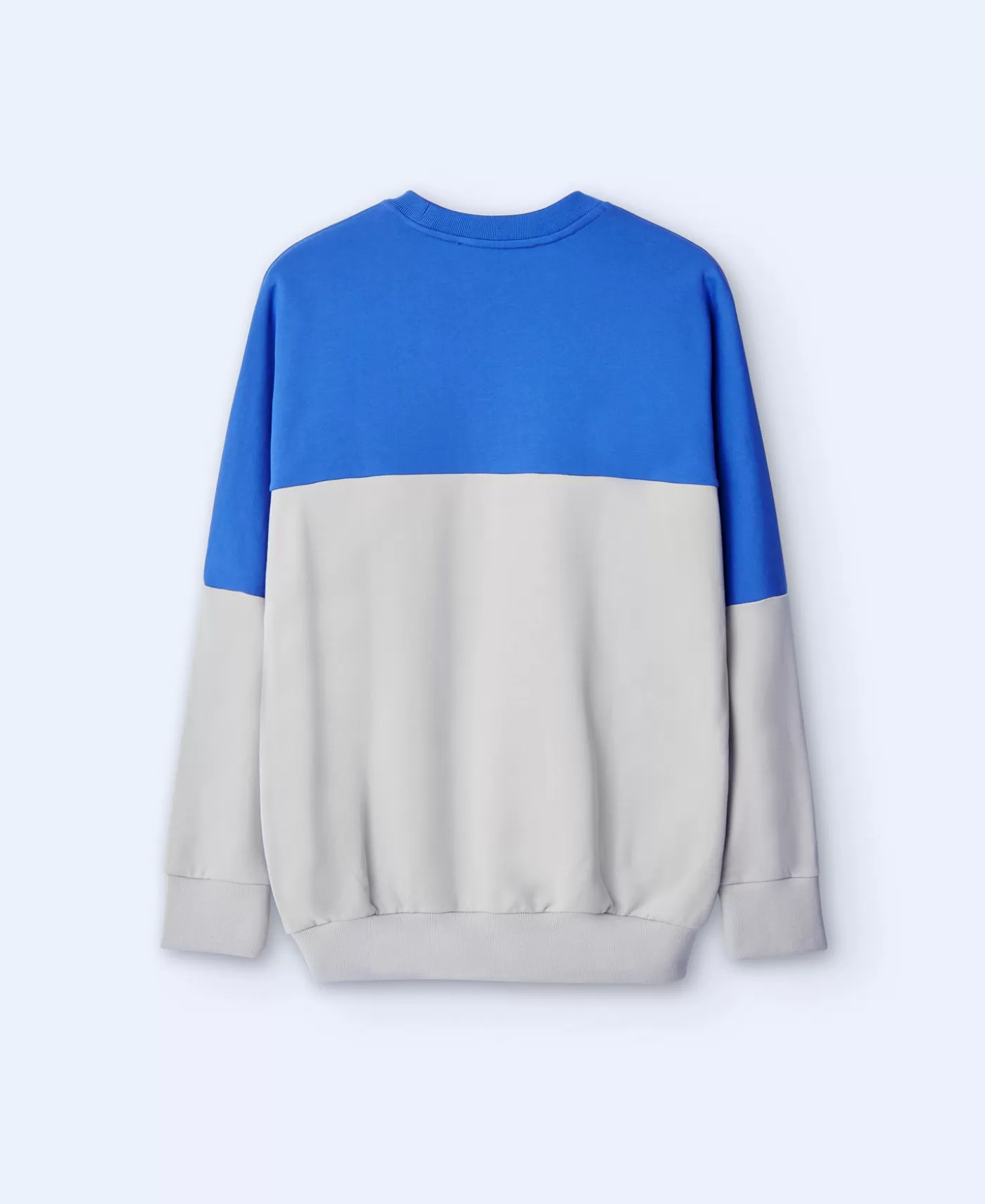 Hombre Adolfo Dominguez Sudadera Oversize En Algodon Bicolor
